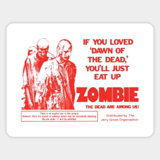 Zombie (red) Magnet